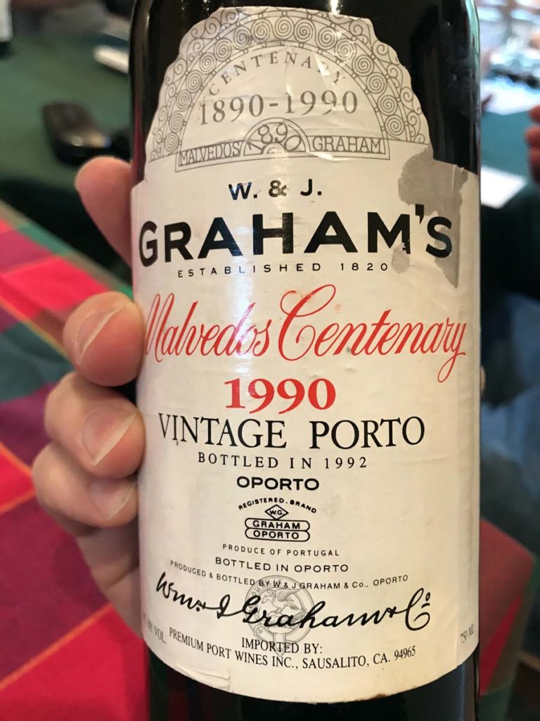 1990 Graham’s Quinta dos Malvedos Vintage Port