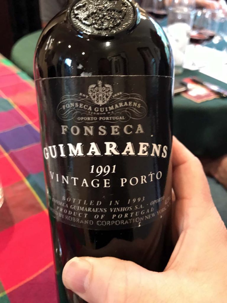 1991 Fonseca Guimaraens Vintage Port