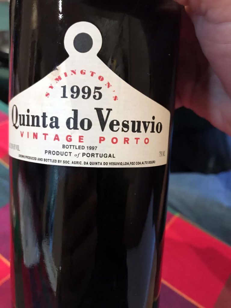 1995 Quinta do Vesuvio Vintage Port