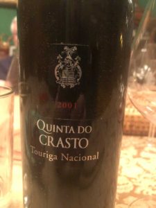 2001 Qunita do Crasto Touriga Nacional Douro Red