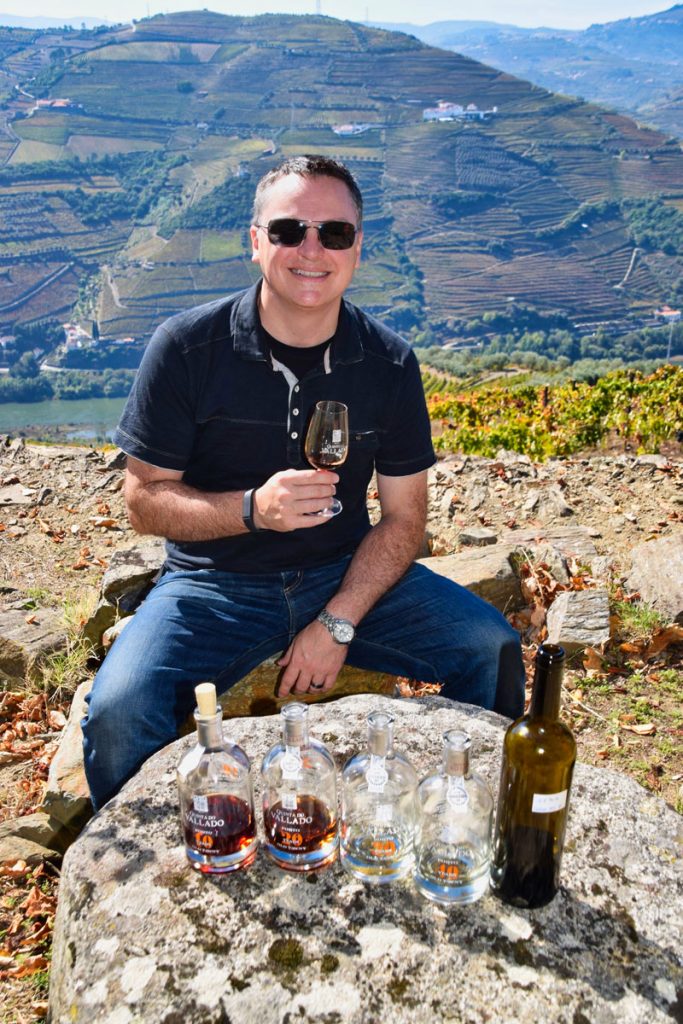 Tasting Tawny Ports in Quinta do Vallado's Vineyards