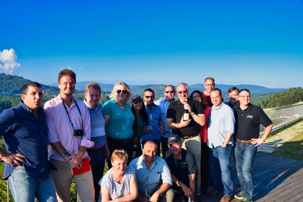 The FTLOP Port Harvest Tour Visits Quinta de Soalheiro