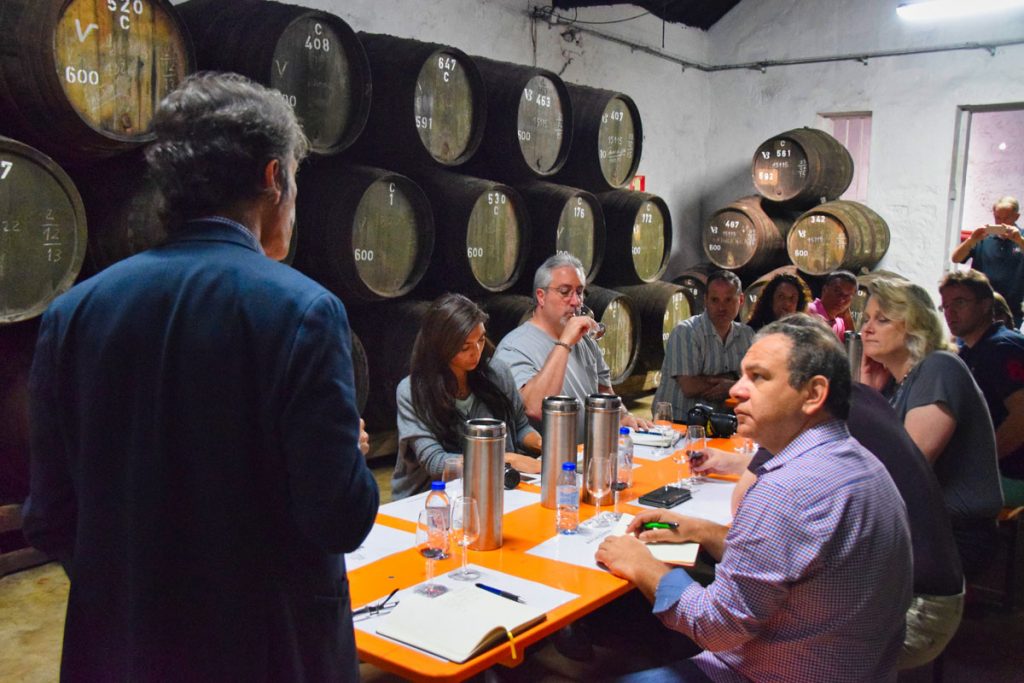 Carlos Flores Discusses His Wines at J.H. Andresen