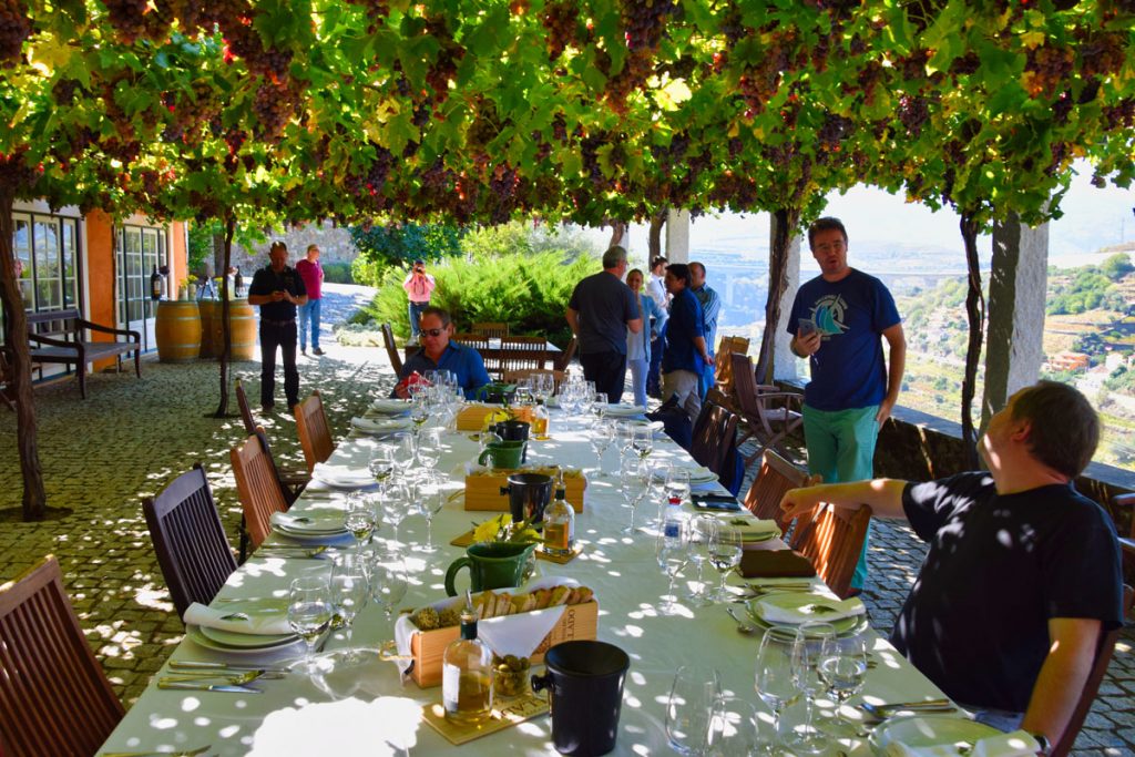 A Beautiful Setting for Lunch at Quinta do Vallado