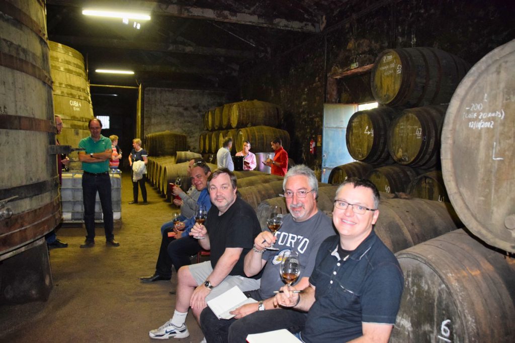 Tasting in the Cellars at Quinta da Devesa