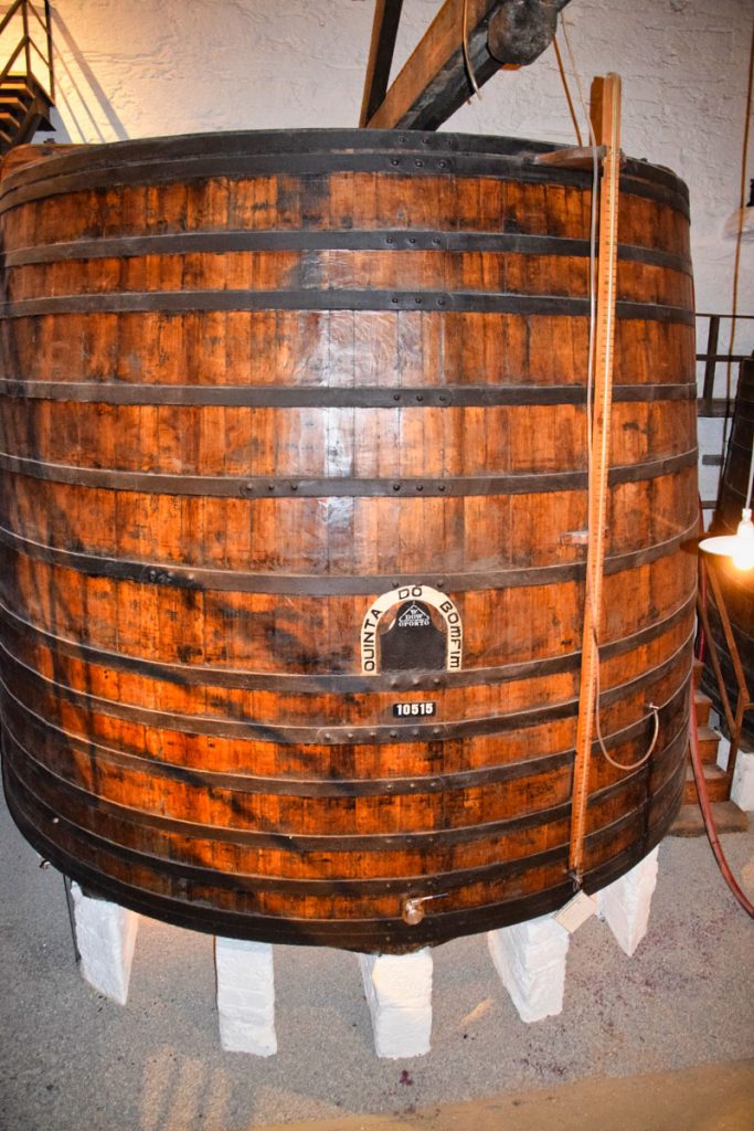 Vats in the Old Lodge at Quinta do Bomfim