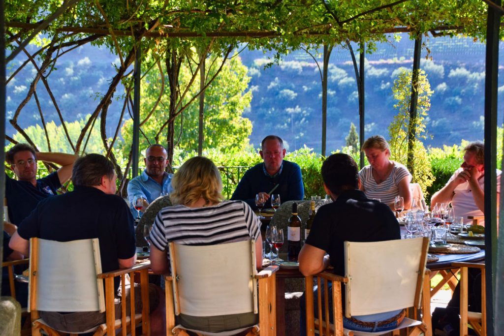 Lunch on the Terrace of Quinta do Bomfim