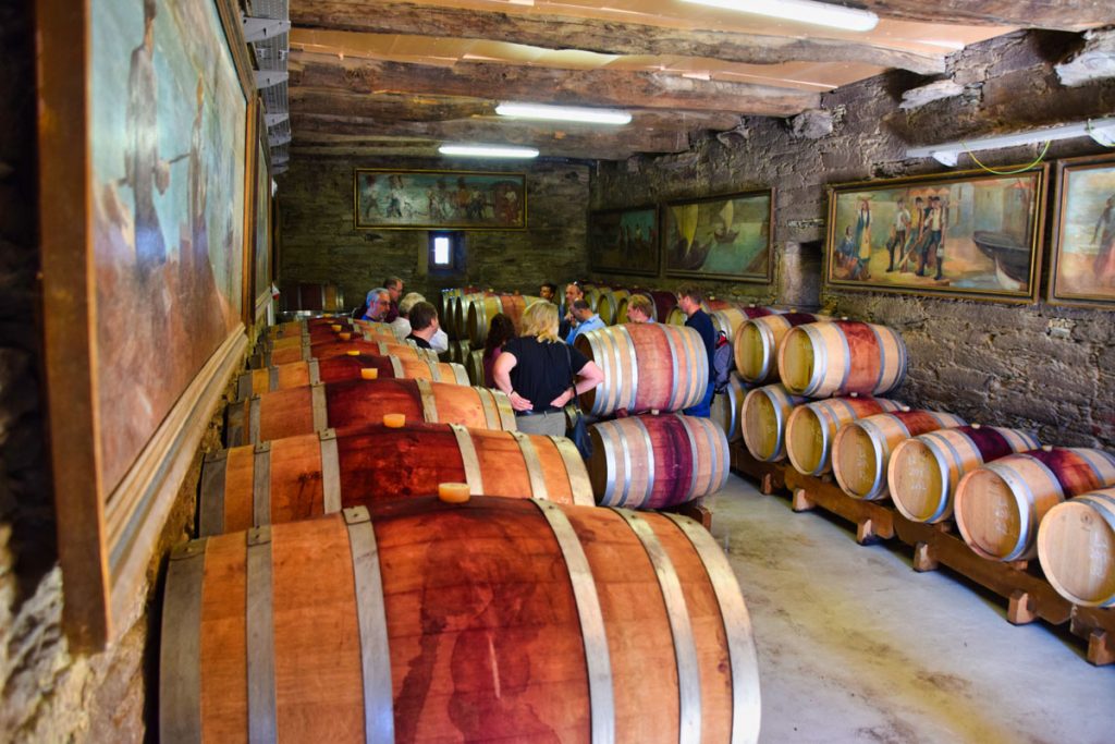 Barrel Room at Quinta do Sagrado