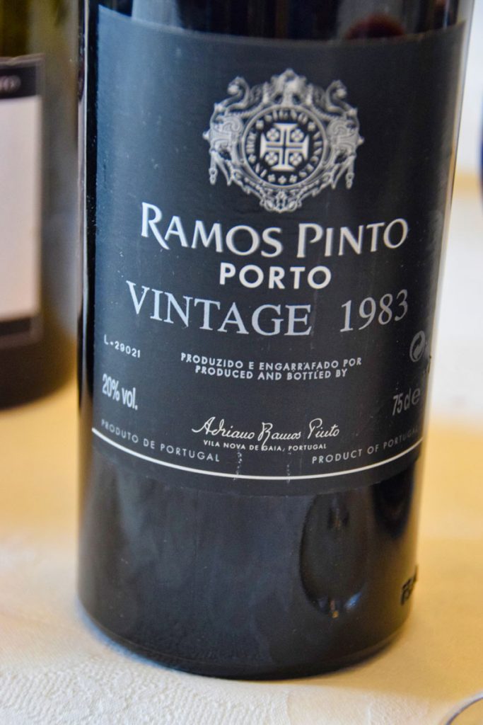 Fully Blended 1983 Ramos Pinto Vintage Port