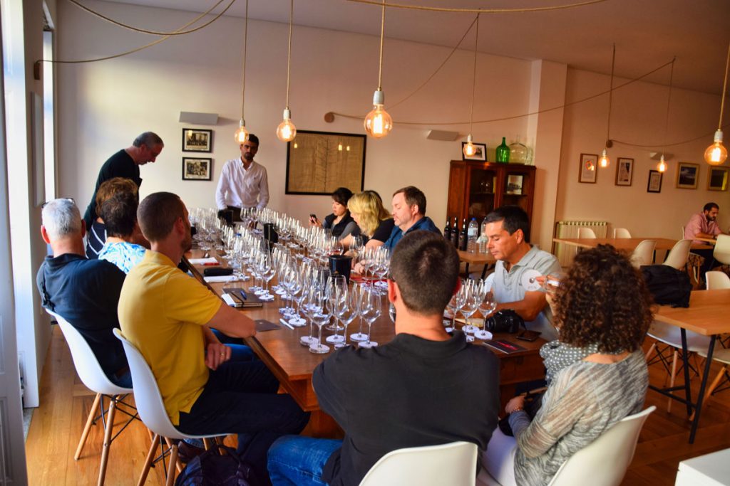 Pedro Poças Pintão Leading Our Tasting