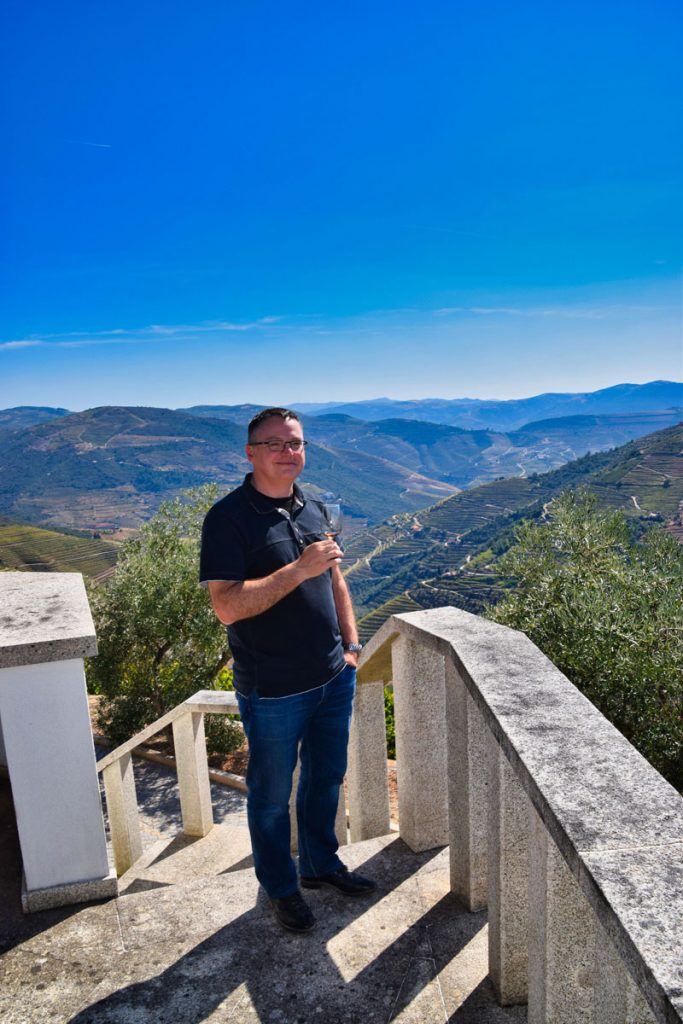 Enjoying the View of the Roncão Valley