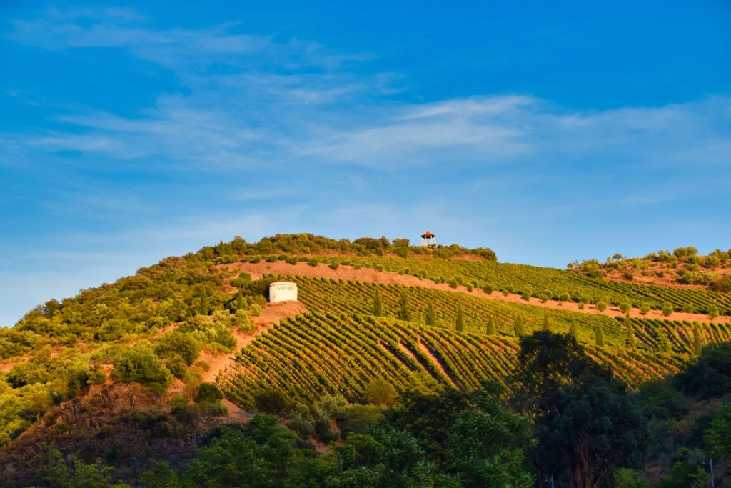 A View Of The Picturesque Quinta de Vargellas From The Douro River