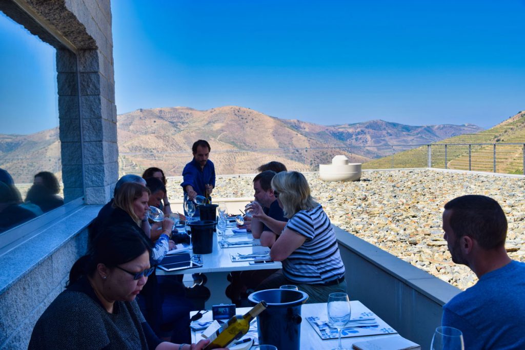 Outdoor Tasting at Quinta da Leda With an Amazing View