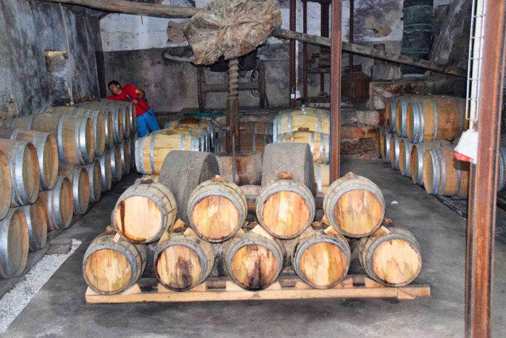 Old Barrels of Tawny Ports at Quinta da Brunheda