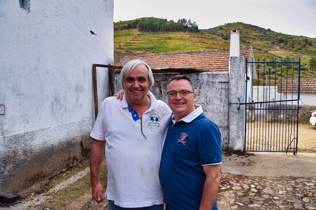 Stewart Todd and Delio Mesquita from Quinta da Brunheda