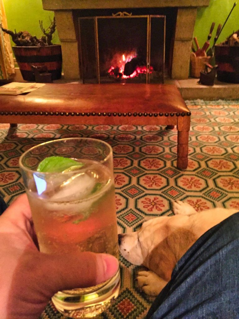 Lt. Sharpe, A White Port & Tonic, And A Roaring Fire At Quinta de Vargellas