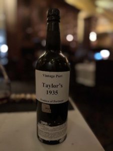 1935 Taylor Fladgate Vintage Port