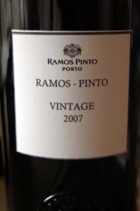 2007 Ramos Pinto Quinta da Ervamoira Vintage Port