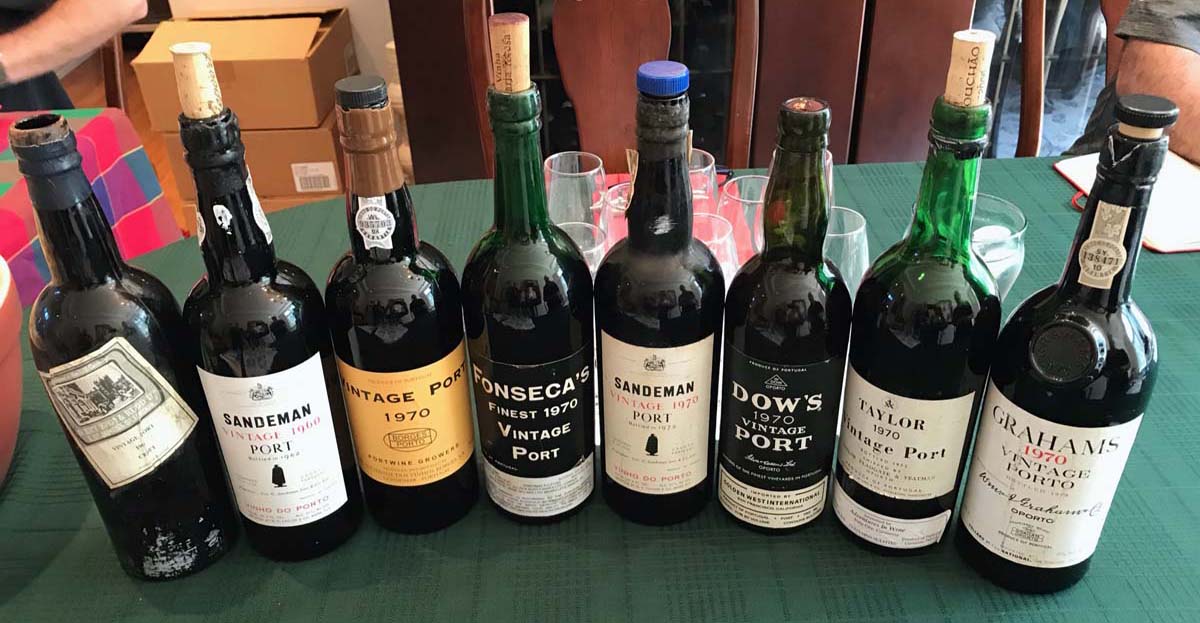 Vintage Port Lineup for Day 2