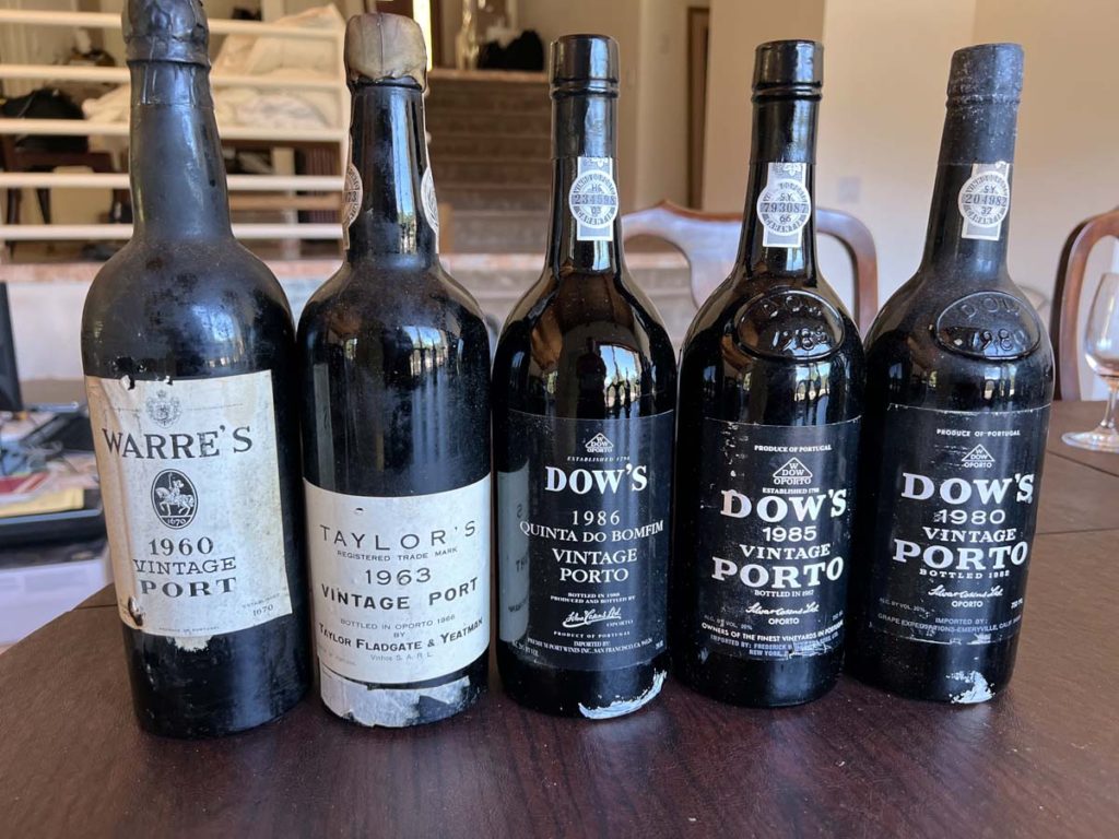 Vintage Port LIneup