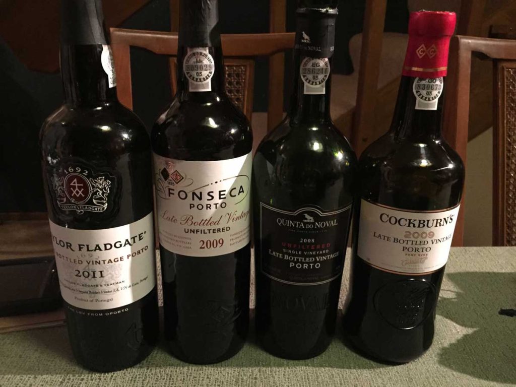 The Late Bottled Vintage Port Lineup